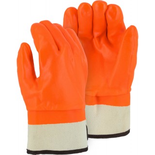 81-3371 Majestic® Glove Winter Lined PVC Glove with Safety Cuff